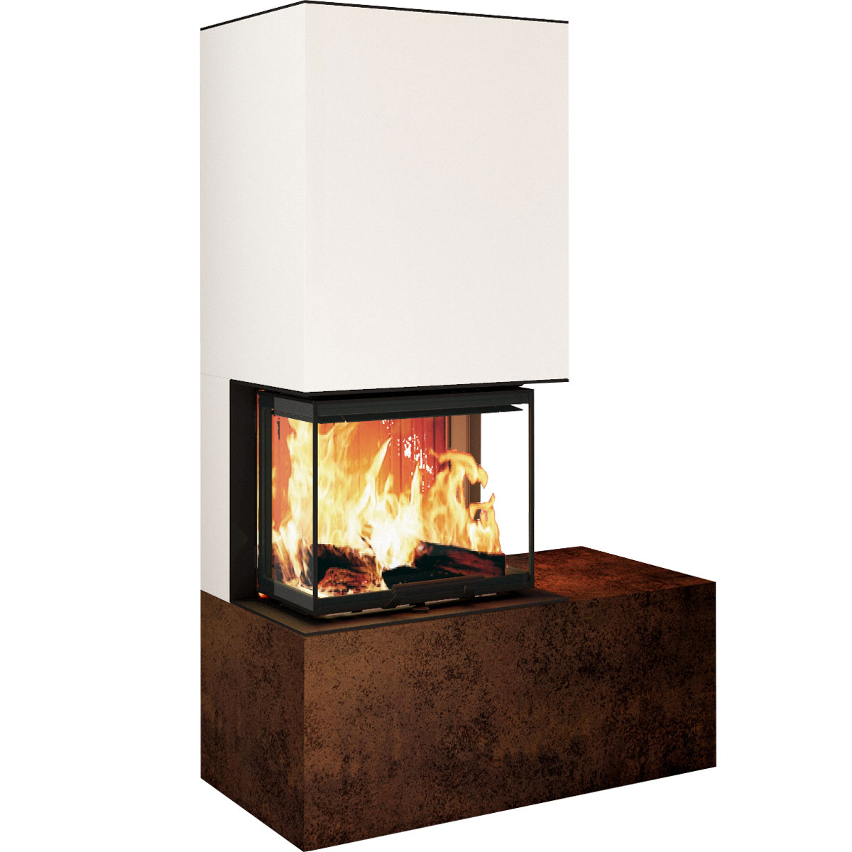 P12-Arctic-White-Iron-Corten neocube P 12 von ÖFEN KIRNBAUER im Burgenland und Niederösterreich